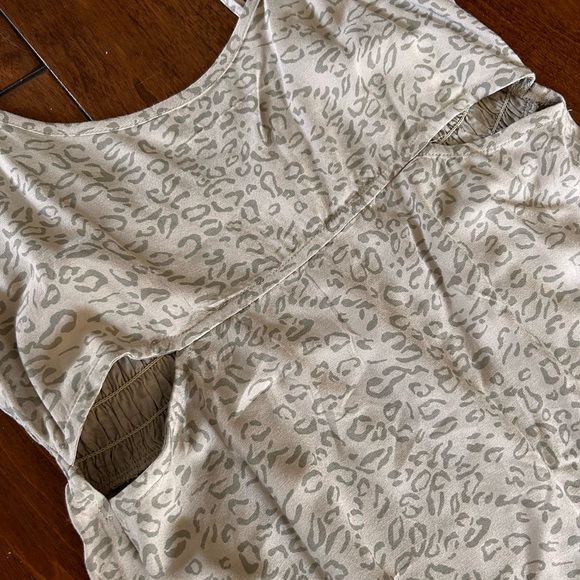 Volcom Cha Cha Ching Leopard Print Midi Dress - NWOT - Picture 7 of 9